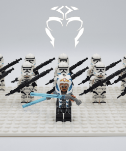 Star Wars Ahsoka Tano Phase 2 Clone Trooper Minifigure Set