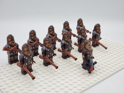 star-wars-kashyyyk-wookiee-army-and-chewbacca-minifigure-set-of-11pcs
