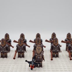 star-wars-kashyyyk-wookiee-army-and-chewbacca-minifigure-set-of-11pcs