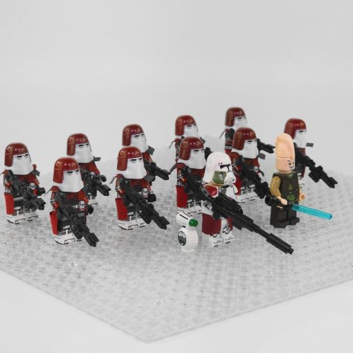 star-wars-ki-adi-mundi-commander-bacara-and-galactic-marines-minifigure-set-of-12pcs