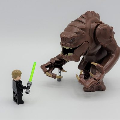 star-wars-luke-skywalker-versus-rancor-minifigure-set