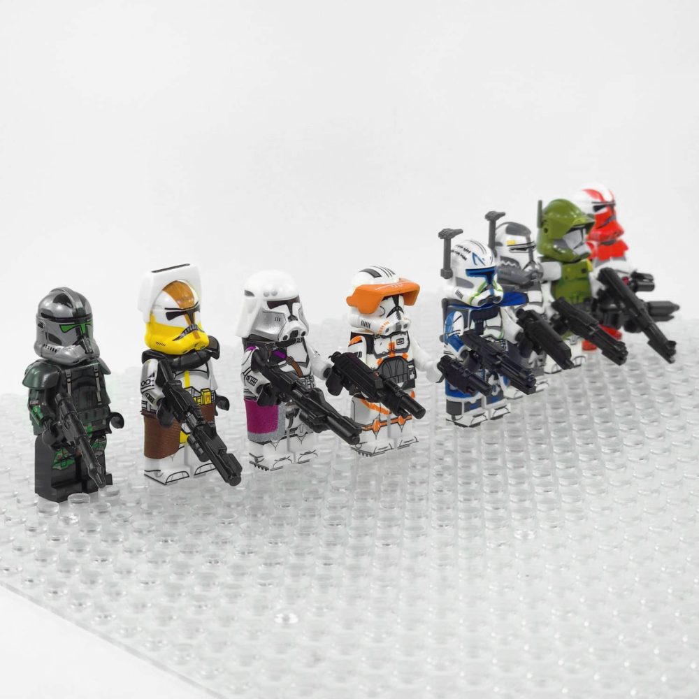 Star Wars Clone Wars Captains Minifigure Set - Image 2