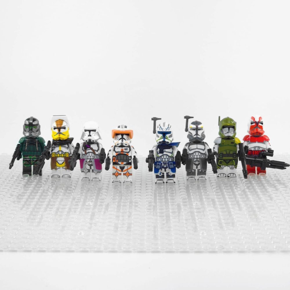 Star Wars Clone Wars Captains Minifigure Set