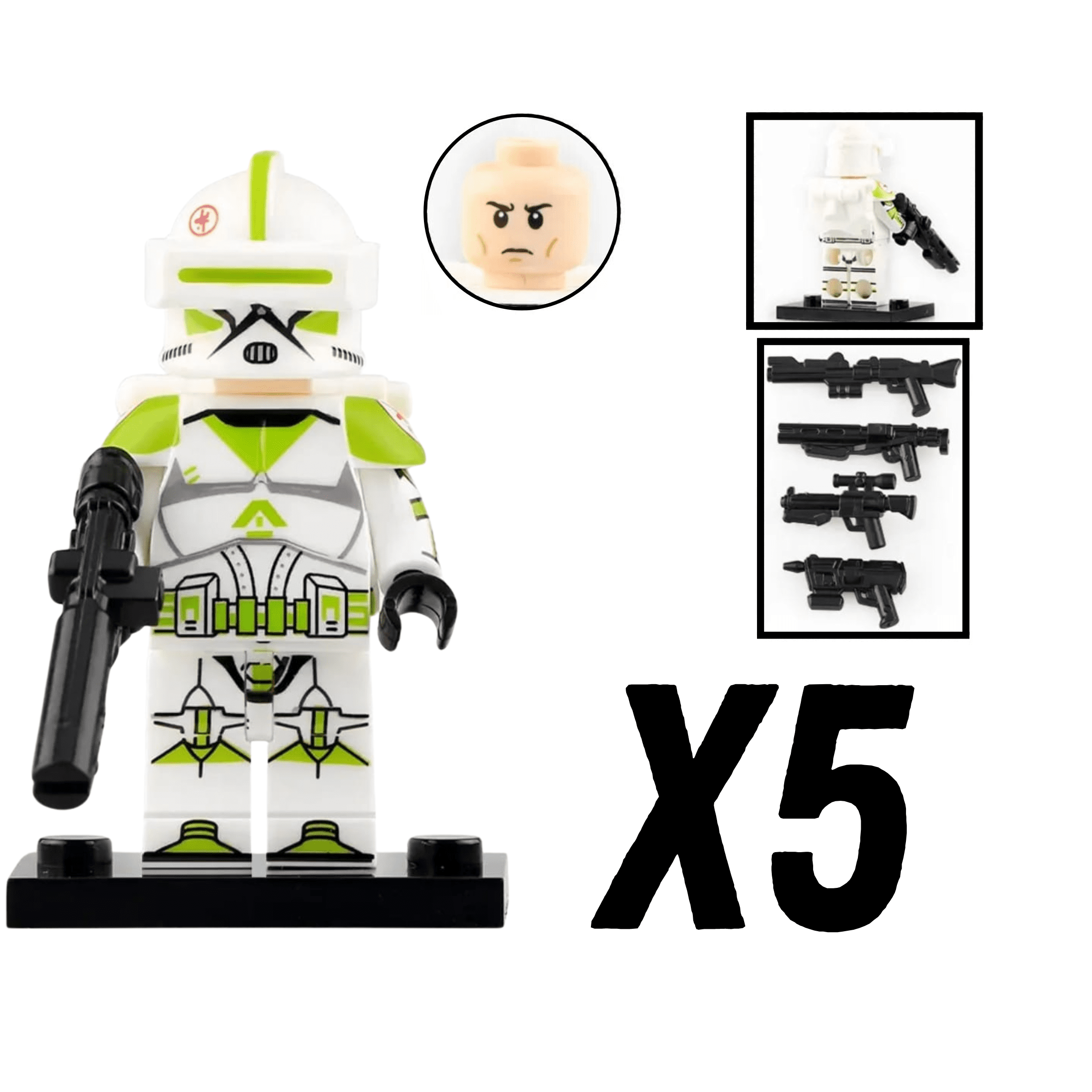 5pcs