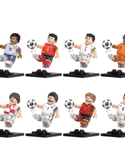 FIFA Football Superstar Minifigure Set - Mbappe Rodrigo Virgil
