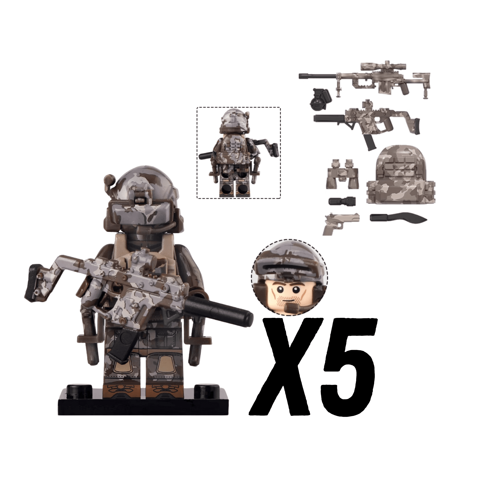 5pcs