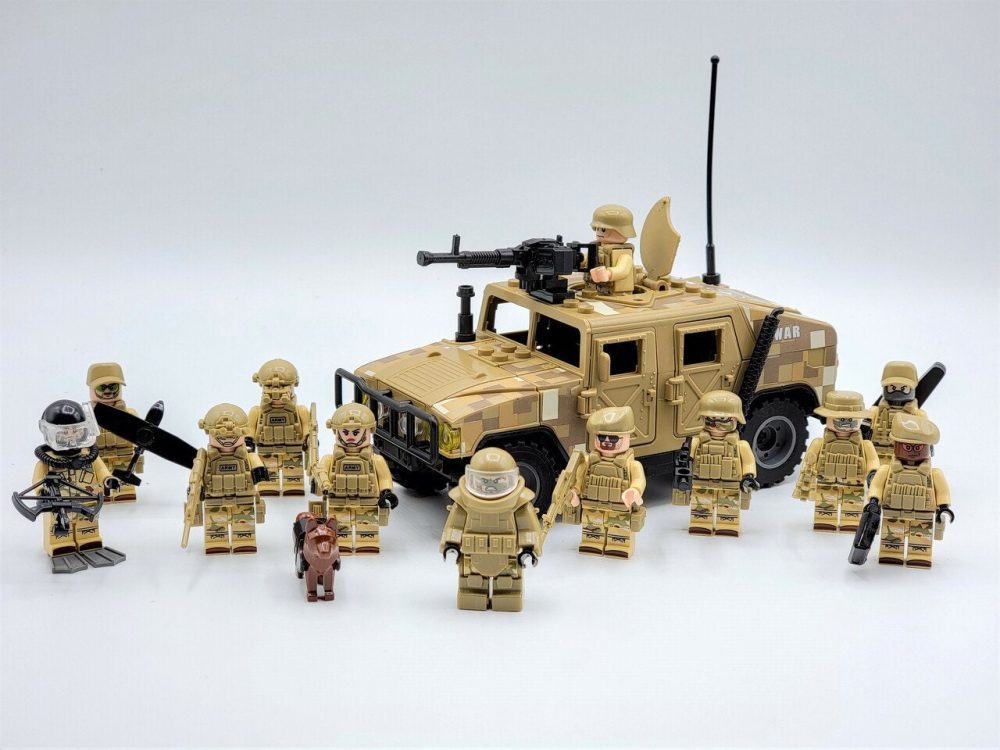 us-marines-humvee-patrol-minifigure-set-of-12pcs-with-humvee