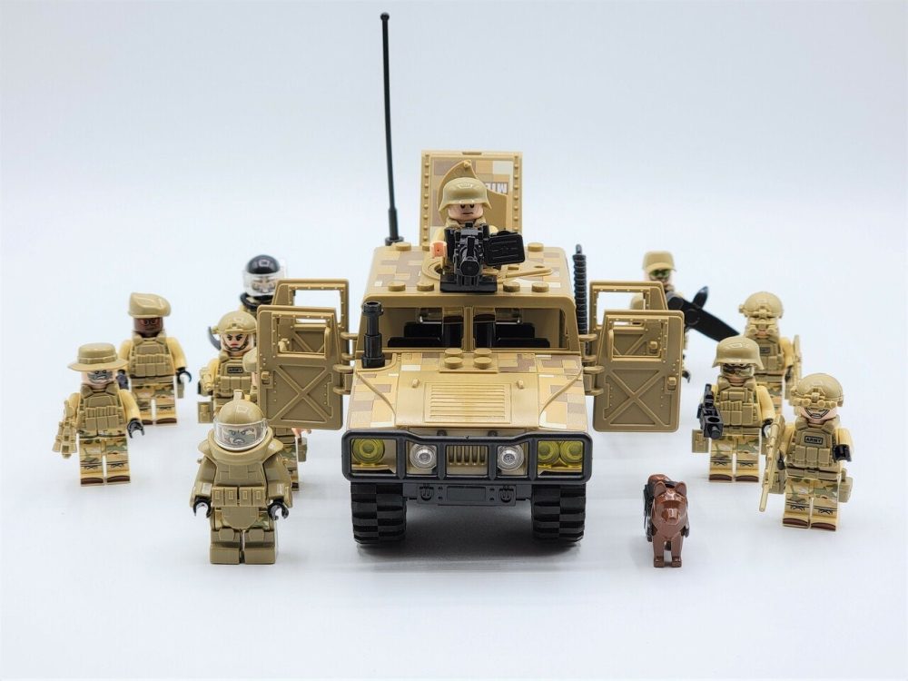 us-marines-humvee-patrol-minifigure-set-of-12pcs-with-humvee