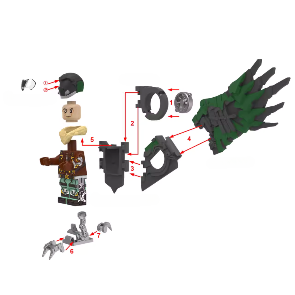 vulture-supervillain-minfigure-set