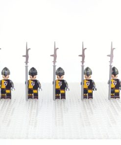 war-of-the-roses-house-of-lancaster-pikeman-minifigure-set-of-5pcs