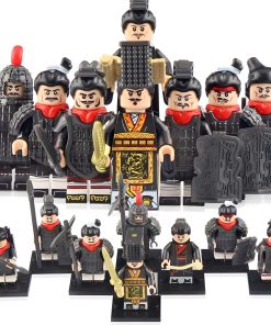 Qin Empire Ancient War Soldiers Minifigures Set of 8pcs
