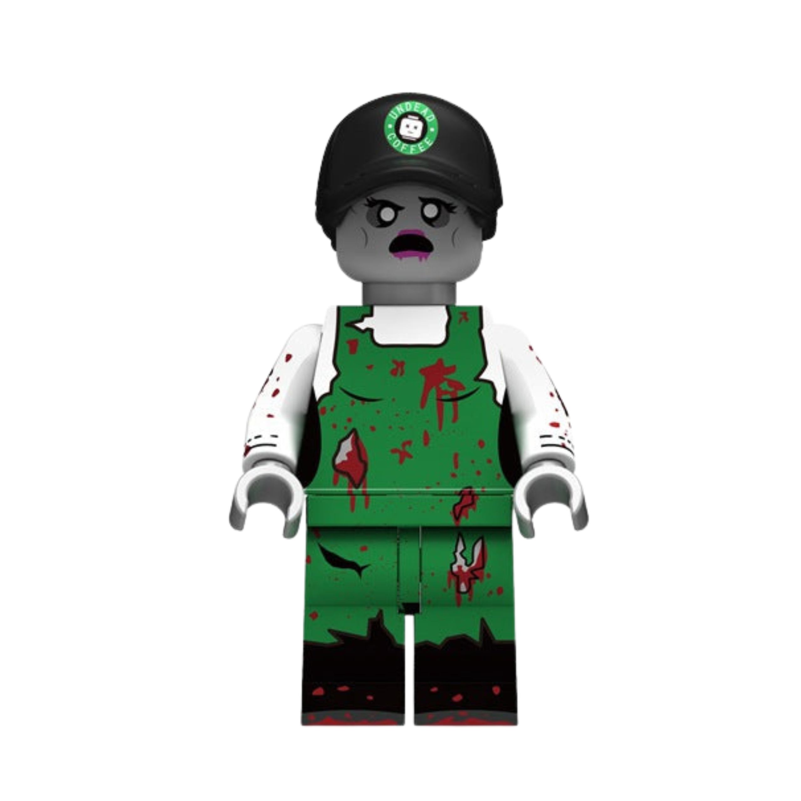 Coffee Shop Waiter Zombie