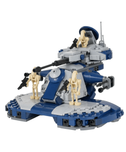 Star Wars Battle Droid Armored Assault Tank MOC Building Set - 398pcs (Blue)