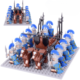 Roman Centurions Blue Chariots