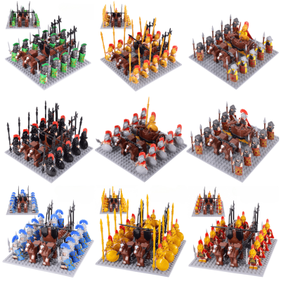 Roman Greek & Spartan Legions Minifigure Sets