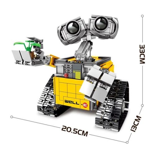 Wall-E Robot MOC Building Set (687pcs) - Image 6