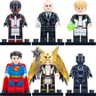 Superman 2025 - HawkGirl Green Lantern Lex Luthor Minifigure Set