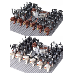 Lord of the Rings Urak Hai Chariot Legion Minifigure Set