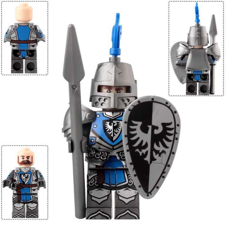 Medieval Castle Knights Minifigures - Image 2
