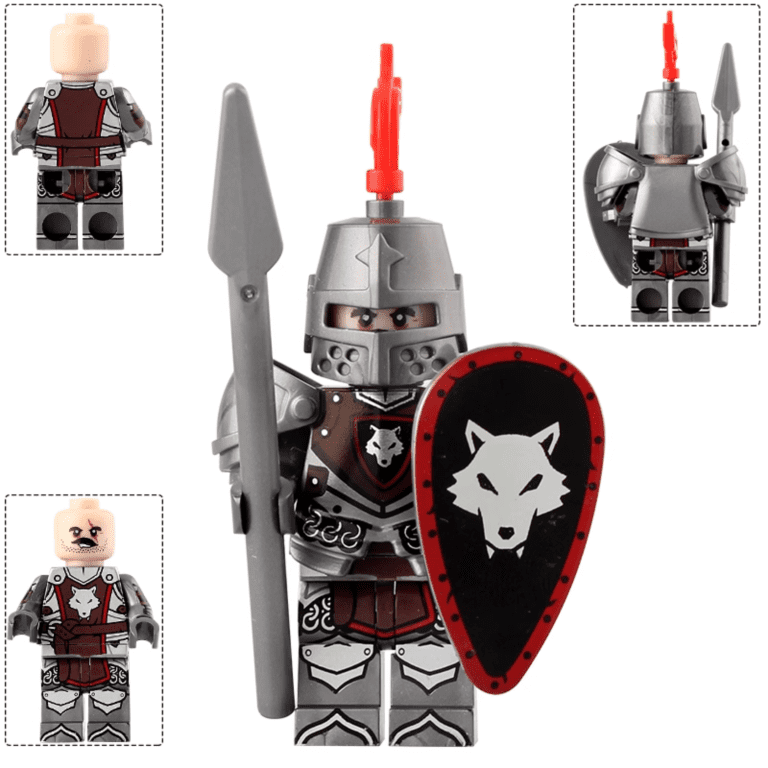 Medieval Castle Knights Minifigures - Image 5