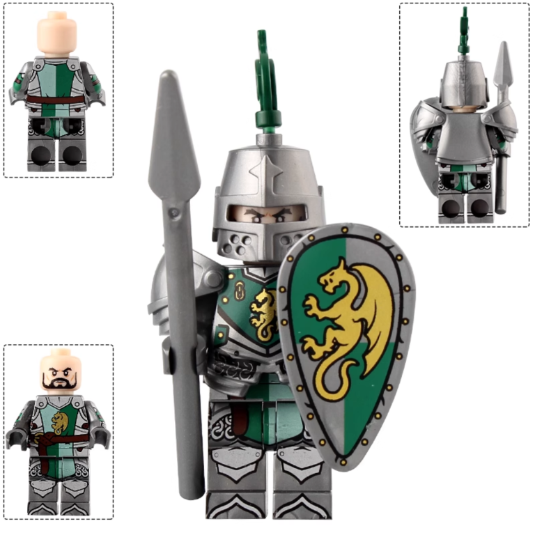 Medieval Castle Knights Minifigures - Image 7