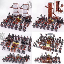 Medieval Qin Dynasty Chariots Minifigure Set