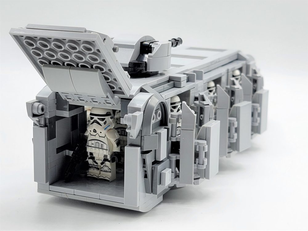 Star Wars K79-S80 Imperial Troop Transport With Stormtroopers MOC Set with 10pcs Minifigure (741pcs) - Image 8