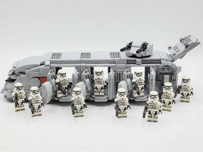 Star Wars K79-S80 Imperial Troop Transport With Stormtroopers MOC Set with 10pcs Minifigure (741pcs)