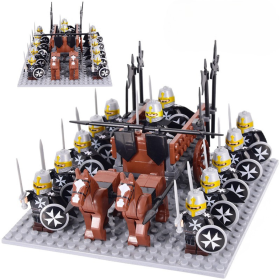 Hospitallers Round Shield Knights Chariot