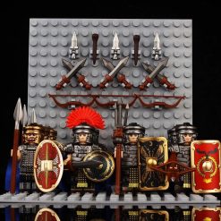 Ancient Roman Soldier Minifigures Set of 4pcs