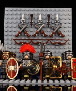 Ancient Roman Soldier Minifigures Set of 4pcs