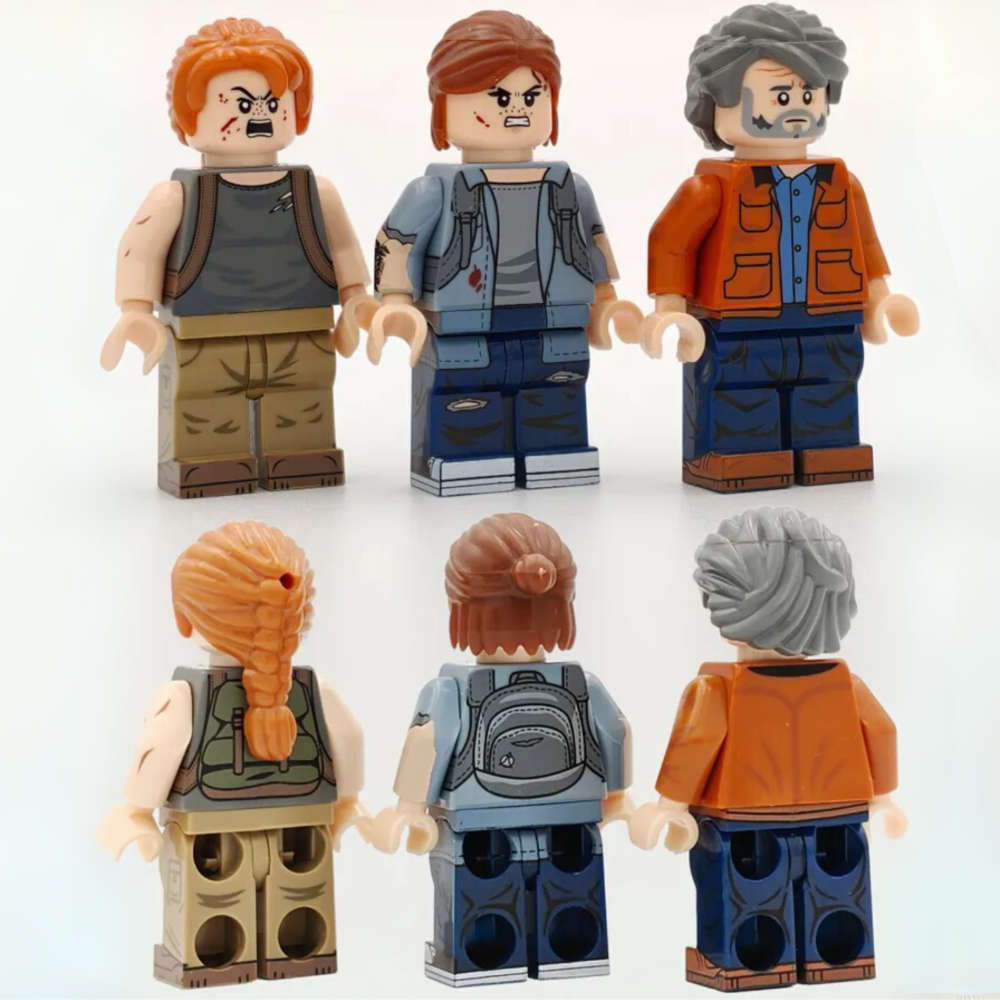 The Last Of Us Minifigure Set Joel Ellie Abby - Image 2