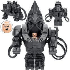Spider-Man Rhino Mech Suit MOC Minifigure Set