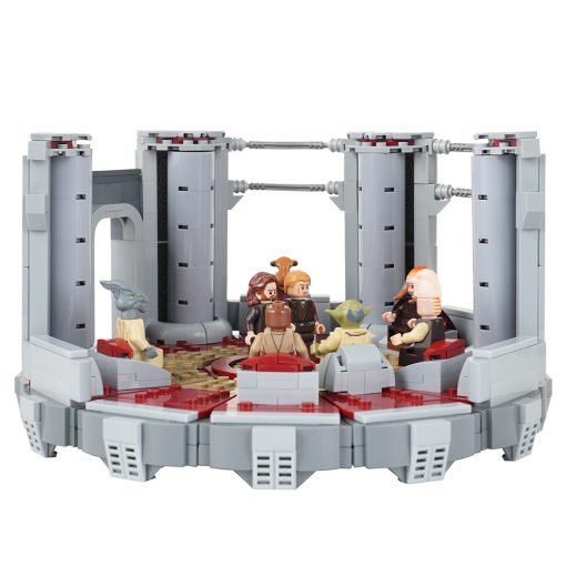 Star Wars Jedi High Council Chamber MOC Set with 8pcs Minifigure (1241pcs) - Image 2