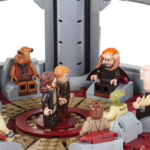 Star Wars Jedi High Council Chamber MOC Set with 8pcs Minifigure (1241pcs) - Image 13