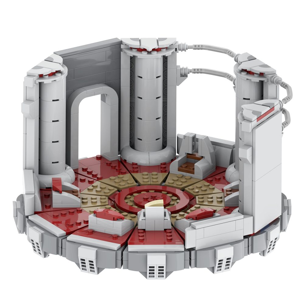 Star Wars Jedi High Council Chamber MOC Set with 8pcs Minifigure (1241pcs) - Image 4