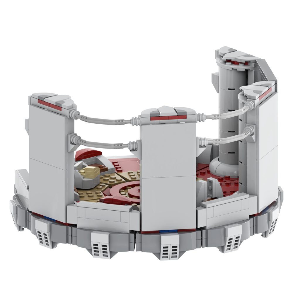 Star Wars Jedi High Council Chamber MOC Set with 8pcs Minifigure (1241pcs) - Image 3