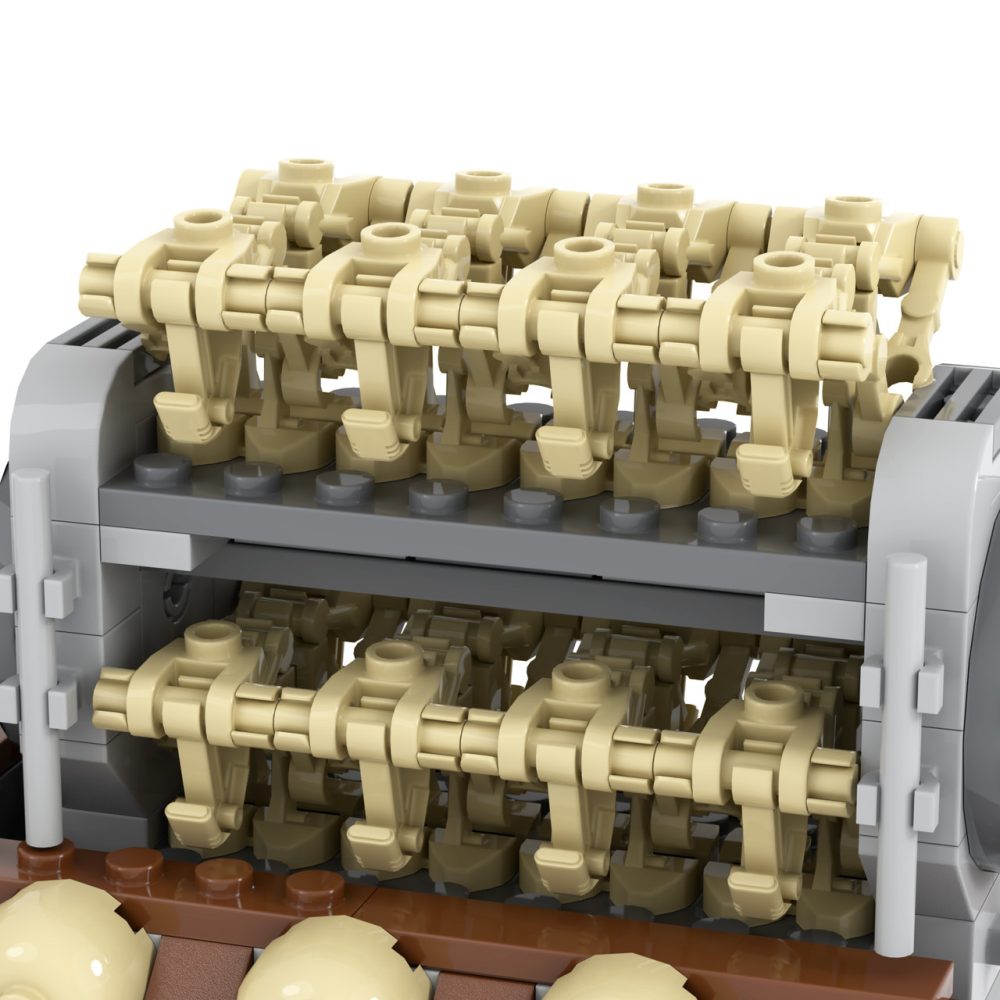 Star Wars B1 Battle Droid Transport 2.0 MOC Building Set – 169pcs - Image 7