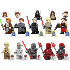 Star Wars Jedi, Sith & Droid Assortment Minifigure Set