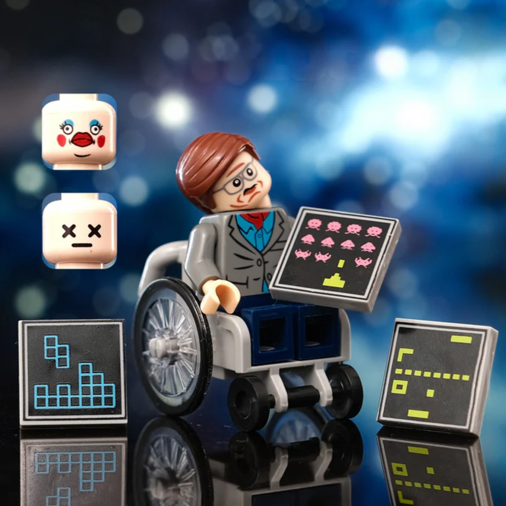 Stephen Hawking Minifigure Set - Image 2