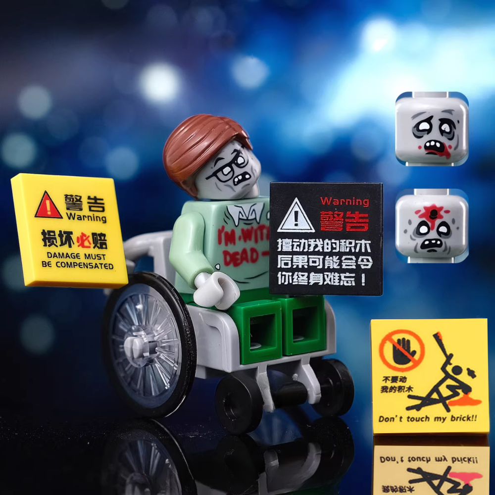 Stephen Hawking Minifigure Set - Image 3