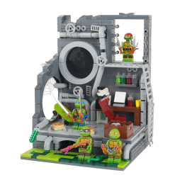Teenage Mutant Ninja Turtles Sewer Lair MOC Set