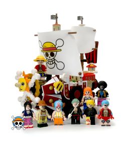 One Piece: Thousand Sunny Pirate Ship MOC Set With 9pcs Minifigures (432pcs)