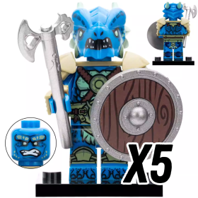 Blue Dragon Warrior 5pcs